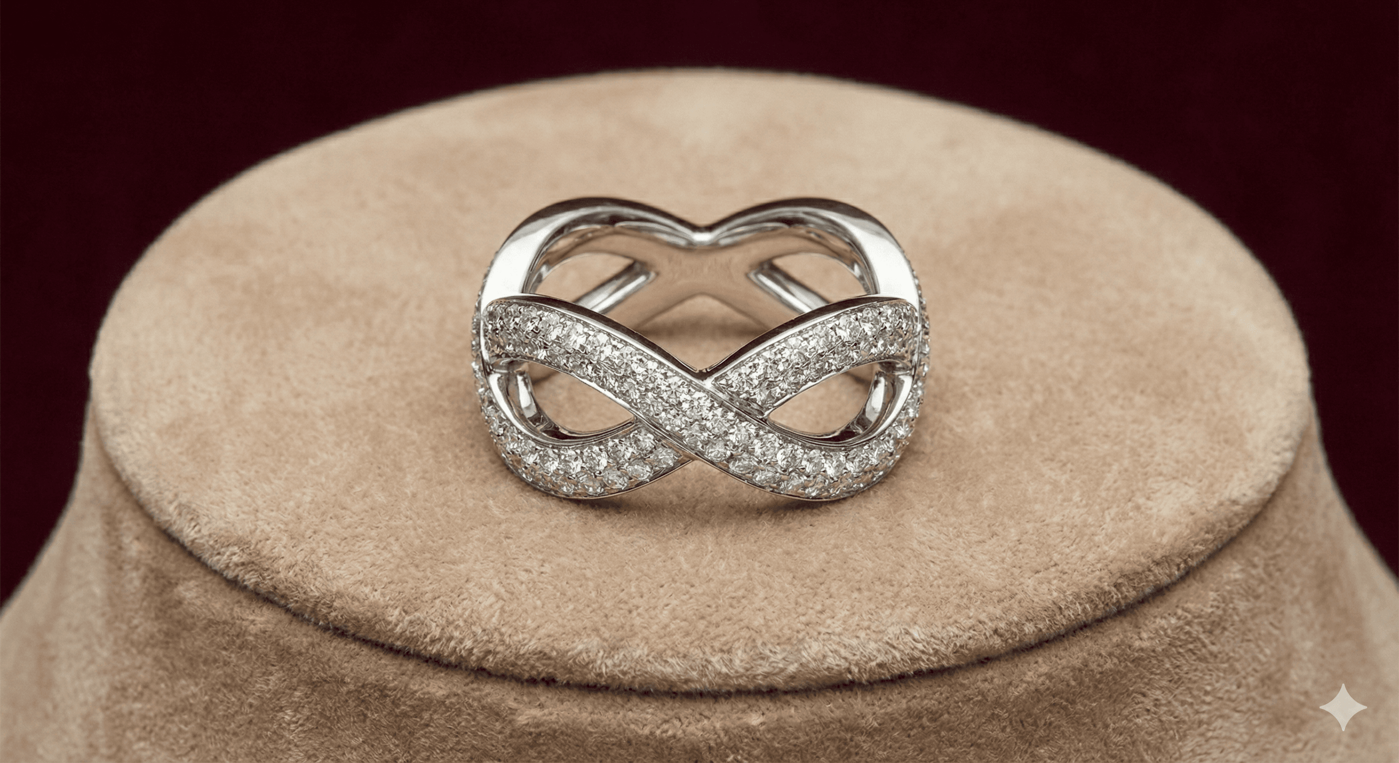 Diamond Infinity Ring